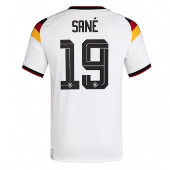 Billige Fotballdrakt Tyskland Leroy Sane #19 Replika Hjemmedrakt VM 2026 Kortermet